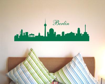 Berlin Skyline Wandaufkleber - Ansicht 3