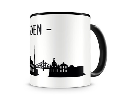 Dresden Skyline Kaffeetasse Kaffeepott - Ansicht 3