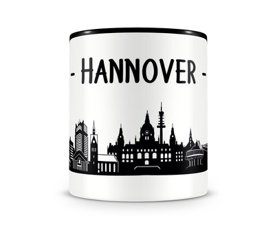 Hannover Skyline Kaffeetasse Kaffeepott - Ansicht 2