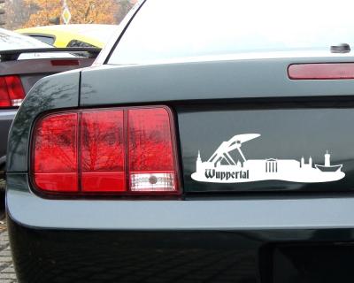 Wuppertal Skyline Aufkleber - Ansicht 3