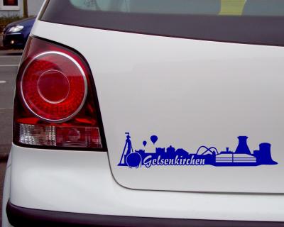 Gelsenkirchen Skyline Aufkleber