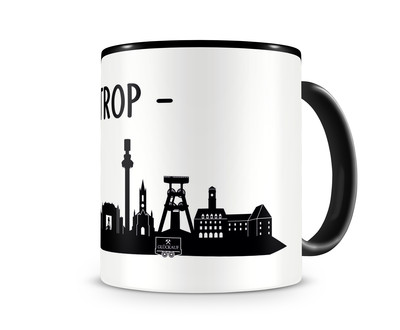 Bottrop Skyline Kaffeetasse Kaffeepott - Ansicht 3