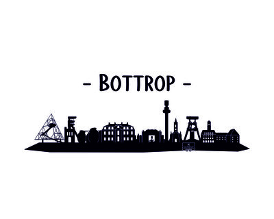 Bottrop Skyline Kaffeetasse Kaffeepott - Ansicht 4