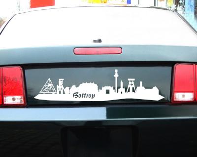 Bottrop Skyline Aufkleber - Ansicht 2