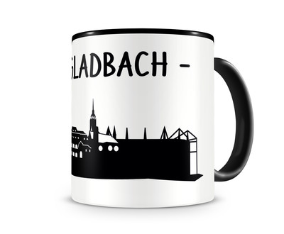 M�nchengladbach Skyline Kaffeetasse Kaffeepott - Ansicht 3