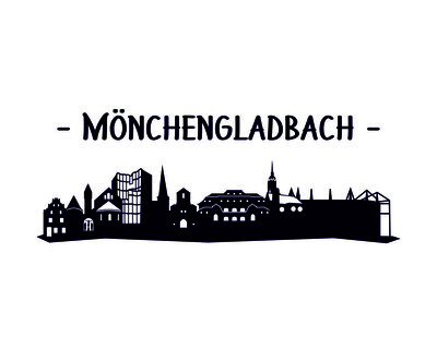M�nchengladbach Skyline Kaffeetasse Kaffeepott - Ansicht 4