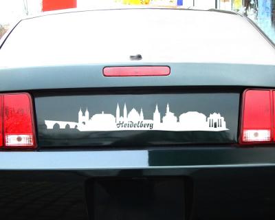 Heidelberg Skyline Aufkleber