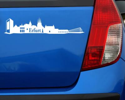 Erfurt Skyline Aufkleber - Ansicht 2