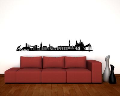 Bautzen Skyline Wandtattoo