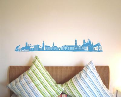 Bautzen Skyline Wandtattoo - Ansicht 3