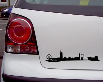 Wien Skyline Aufkleber - Ansicht 3