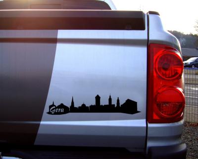 Gera Skyline Aufkleber
