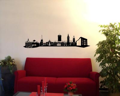 Gera Skyline Wandtattoo