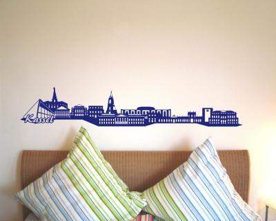 Kassel Skyline Wandtattoo