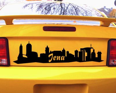 Jena Skyline Aufkleber
