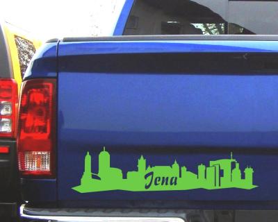 Jena Skyline Aufkleber - Ansicht 3