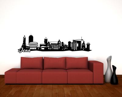 Jena Skyline Wandtattoo