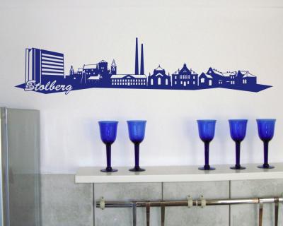 Stolberg Skyline Wandtattoo - Ansicht 3