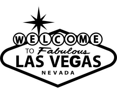 'Welcome to Las Vegas' Wandtattoo - Ansicht 1