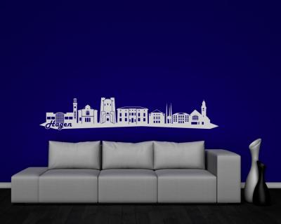 Hagen Skyline Wandtattoo - Ansicht 3
