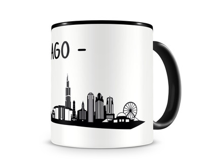 Chicago Skyline Kaffeetasse Kaffeepott - Ansicht 3