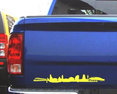 Hamm Skyline Aufkleber - Ansicht 3
