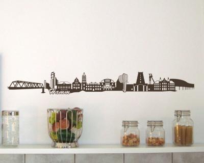 Hamm Skyline Wandtattoo