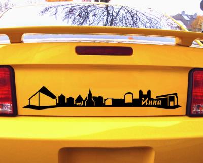 Unna Skyline Aufkleber - Ansicht 2