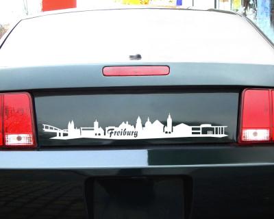 Freiburg Skyline Aufkleber
