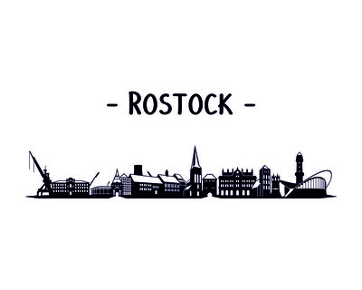 Rostock Skyline Kaffeetasse Kaffeepott - Ansicht 4