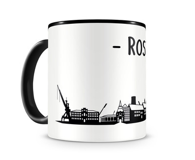 Rostock Skyline Kaffeetasse Kaffeepott
