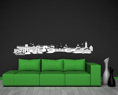 Gotha Skyline Wandtattoo