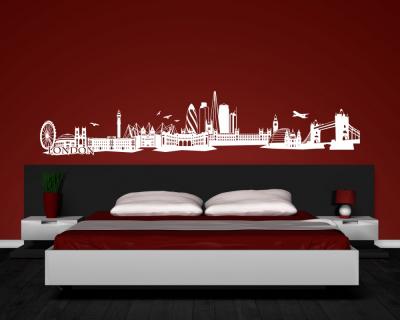 London Skyline Wandaufkleber
