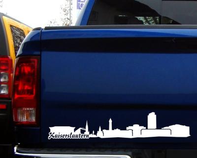 Kaiserslautern Skyline Autoaufkleber