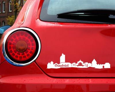 Osnabr�ck Skyline Aufkleber - Ansicht 2