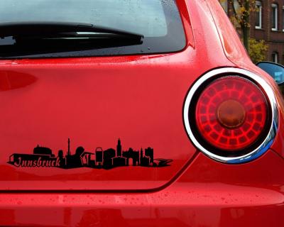 Innsbruck Skyline Sticker Aufkleber - Ansicht 2