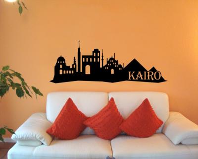 Kairo Skyline Wandtattoo - Ansicht 3