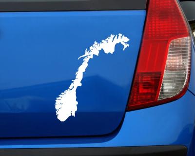 Norwegen Aufkleber - Ansicht 2