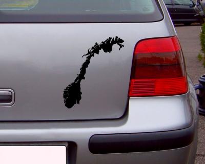 Norwegen Aufkleber