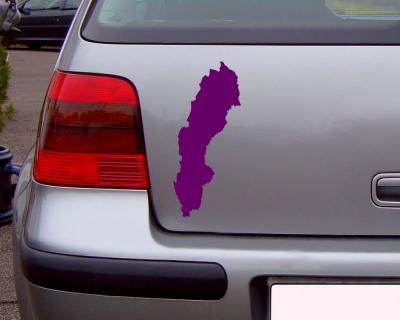Schweden Aufkleber - Ansicht 3