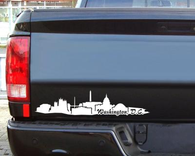 Washington, D.C. Skyline Sticker Aufkleber - Ansicht 3