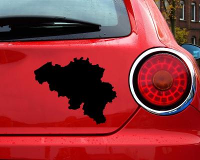Belgien Aufkleber