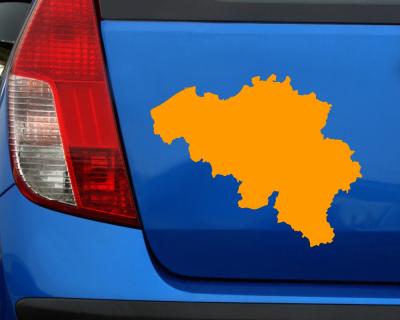 Belgien Aufkleber - Ansicht 3