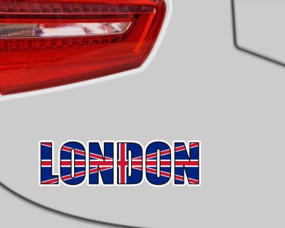 London Schriftzug Aufkleber - Ansicht 3