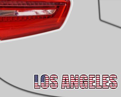 Los Angeles Schriftzug Aufkleber - Ansicht 3
