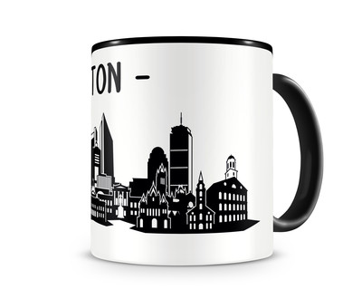 Boston Skyline Kaffeetasse Kaffeepott - Ansicht 3
